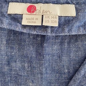 Boden summer dress,  size 10, like new